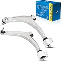 Vista 41 de PHILTOP Kit de suspensión ajustable de elevación de 1-6 pulgadas, 4 piezas de brazos de control superiores e inferiores delanteros compatibles