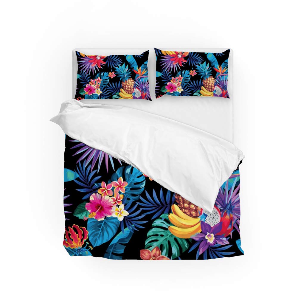 Parure de lit anti-froissement CHEHONG en polyester King