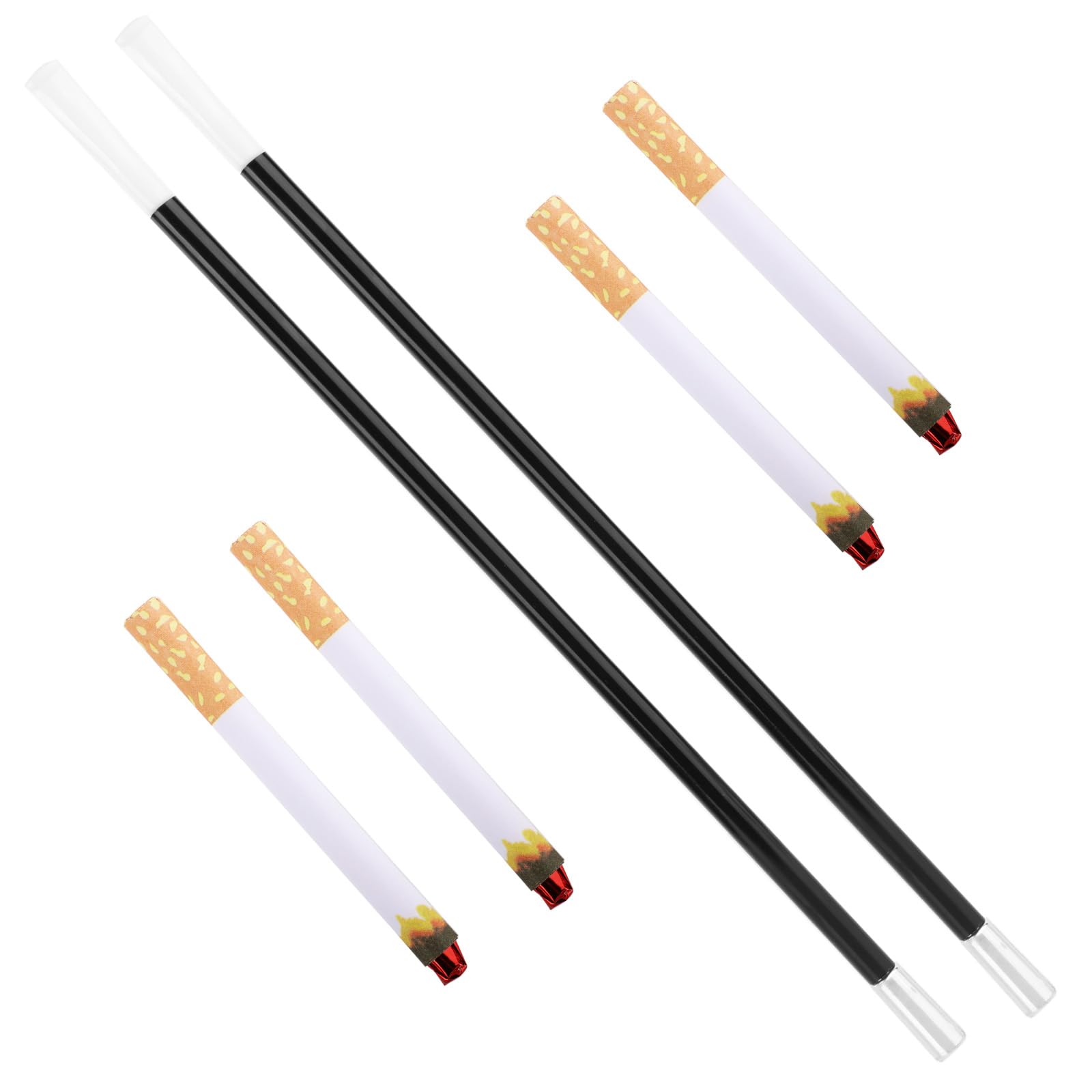 Goktvai 2 Long Cigarette Holders & 4 Fake Cigarettes