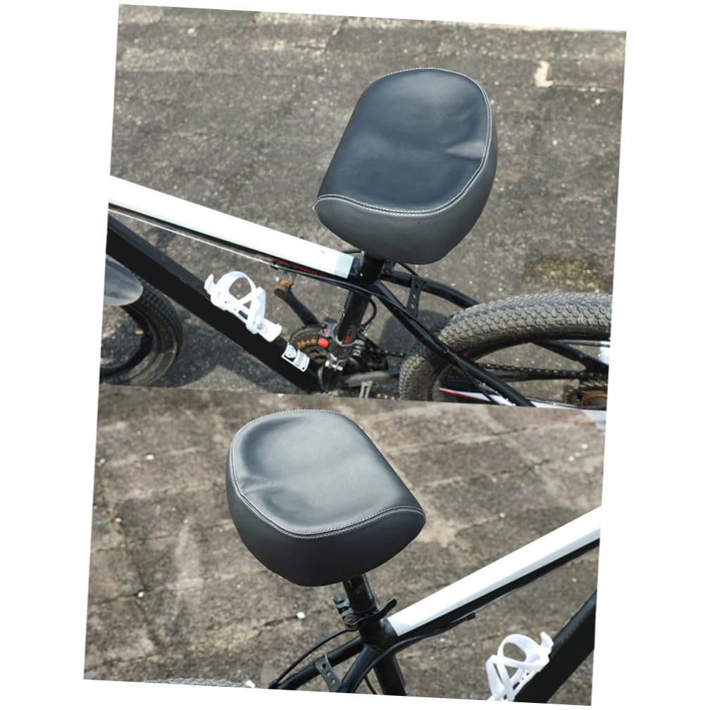 Alipis Fahrradsattelkissen Verdickt Für Mountainbikes Pu-Material Sitzkissen Atmungsaktiv Kompatibel Mit Fahrradsport Und Outdoor-aktivitäten Schwarz Blau