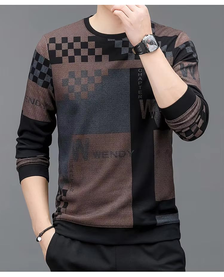 Image of Men's Premium Long Sleeve Shirt Fabric, Elegant & Comfortable Fit