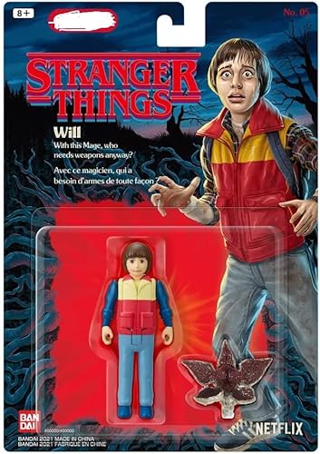 Bandai Stranger Things Will - Figura exclusiva de 4 pulgadas