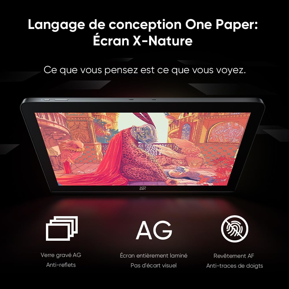 XPPen Tablette Graphique, Artist Pro 19 (Gen 2) 4K Tablette Graphique avec Écran, 2 Stylets X3 Pro à 16K Niveaux de Pression, 156% sRGB, ACK05 Mini Clavier Fourni, Conçu pour Les Artistes