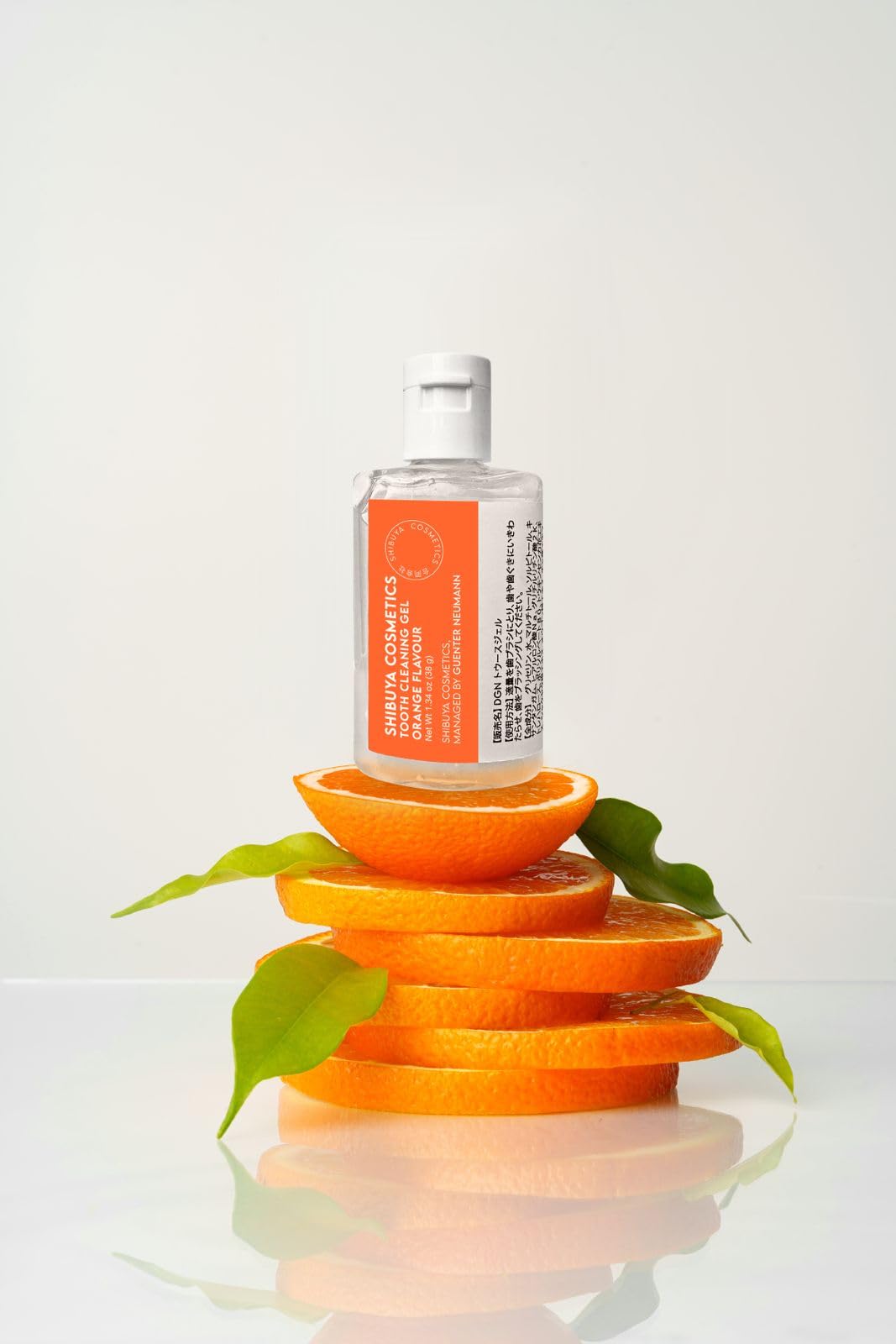 Botanical Oral Care Gel, Orange Flavor, 1.3 oz (38 g), 14 Plant-Based Ingredients, No Abrasives, Made in Japan, Shibuya Cosmetics Botanical Oral Care Gel - Orange Flavour 1.3 oz (38 g), 14 Plant-Derived Ingredients, Abrasive-Free, Made in Japan