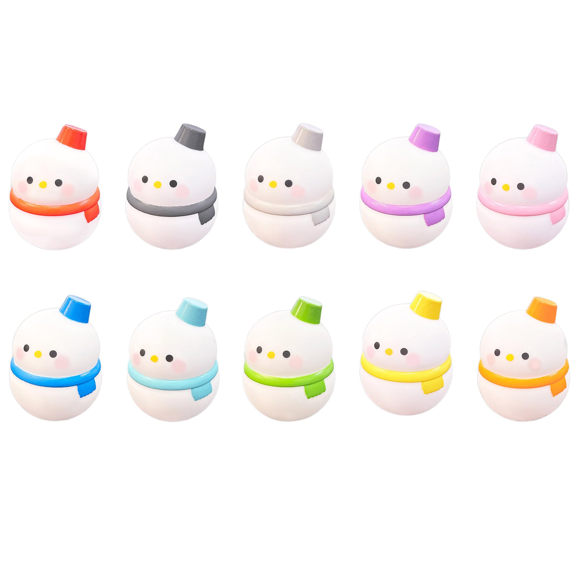 Amazon | おもちゃ フィギュア ぷかぷか まるっこ ゆきだるま