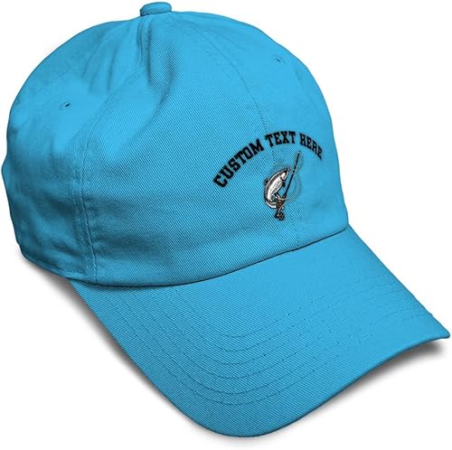 Vista 51 de Speedy Pros Gorra de béisbol suave con bordado de pesca con mosca, sombreros de algodón para hombres y mujeres
