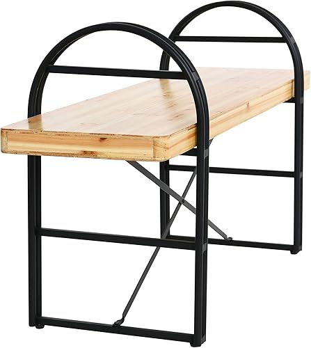 Miniatura 9 de Main + Mesa Eitri Banco de madera y metal, abeto nórdico