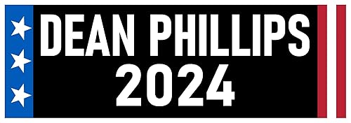 Dean Phillips 2024 Sticker Minnesota Representative Phillips for President President Bumper Decal