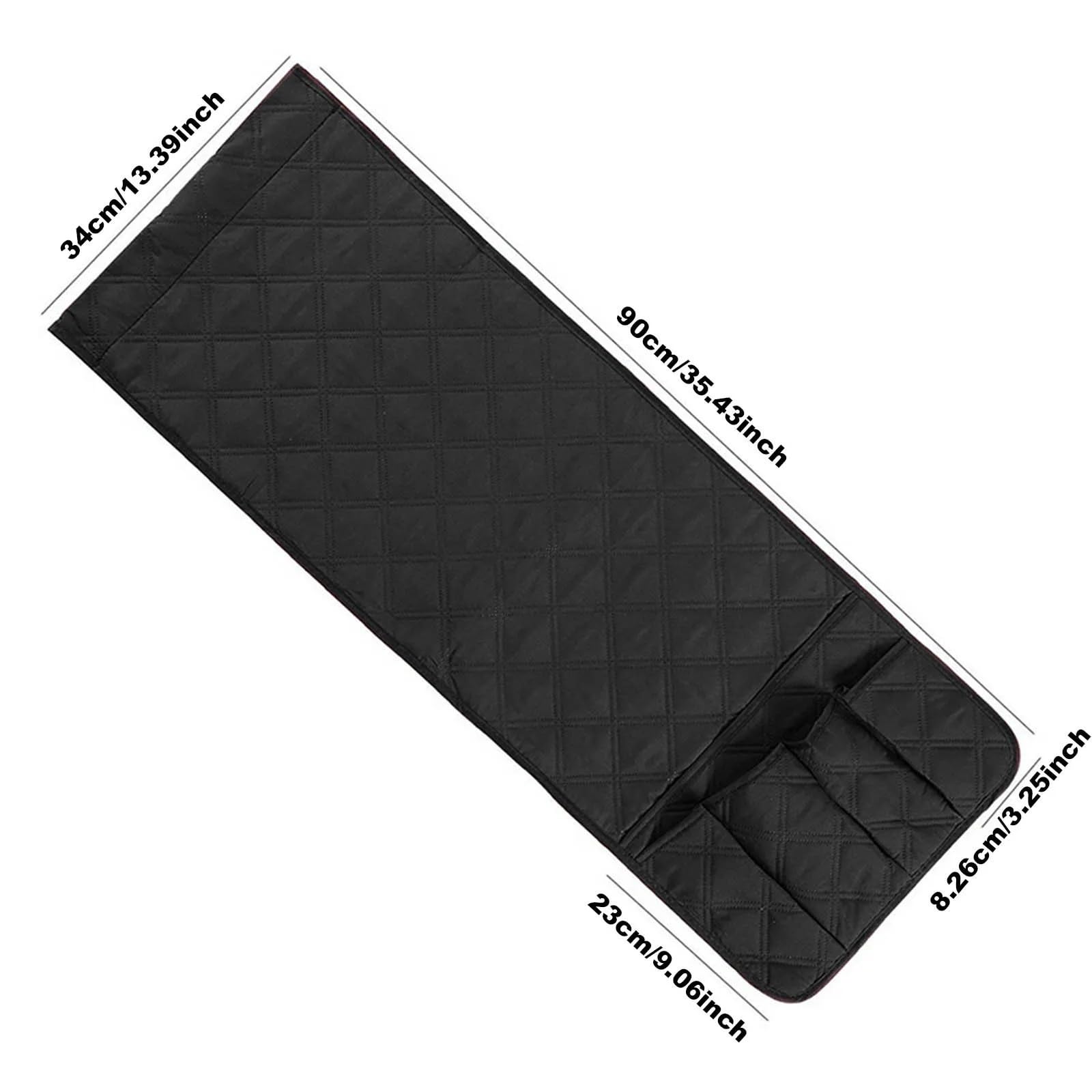 Organisateur d'accoudoir de canapé, Pochettes d'organisation et Chaise, Convient au téléphone pour Télécommande, Téléphone