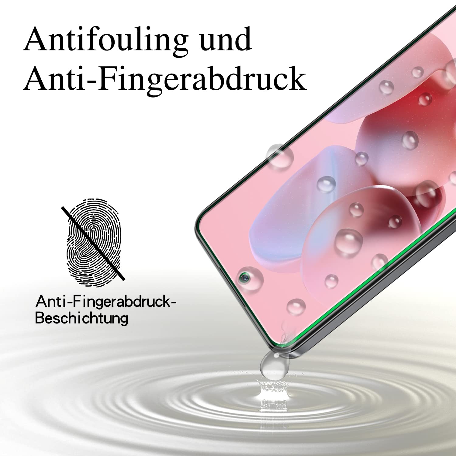 Fyqzio [3+2 pezzi Vetro Temperato Compatibile con Xiaomi Redmi Note 11 Pro 4G/5G e Fotocamera Pellicola Protettiva,Senza Bolle,Durezza 9H,Anti-Graffio,HD Protezione Schermo