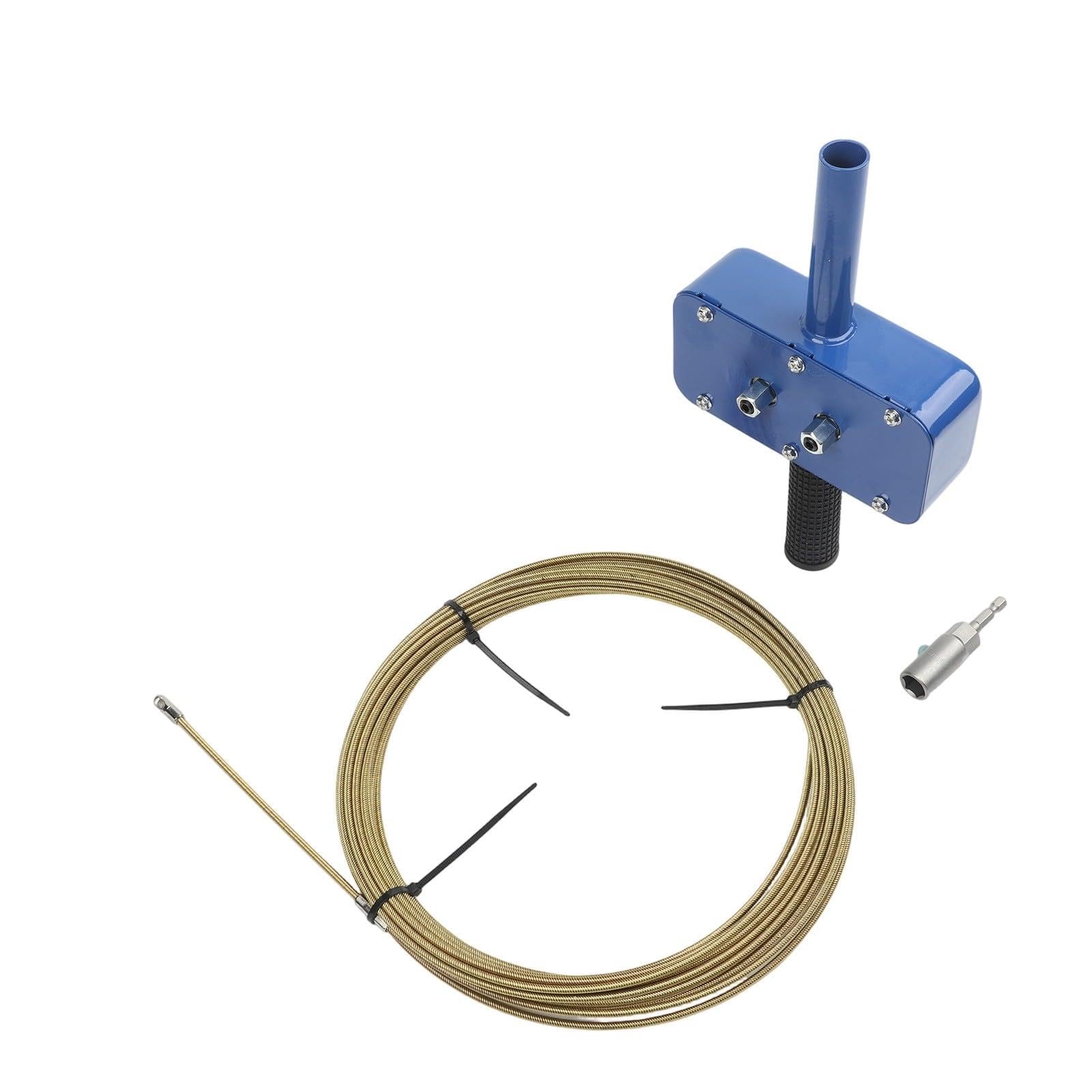 Estrattore di cavi elettrici compatto Macchina automatica di filettatura in lega di alluminio Installatore di filo elettrico fai da te per il lavoro nero