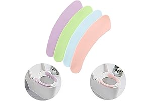 Bathroom Warmer Toilet Seat Covers: 4 Washable, Reusable Winter-Ready Pads