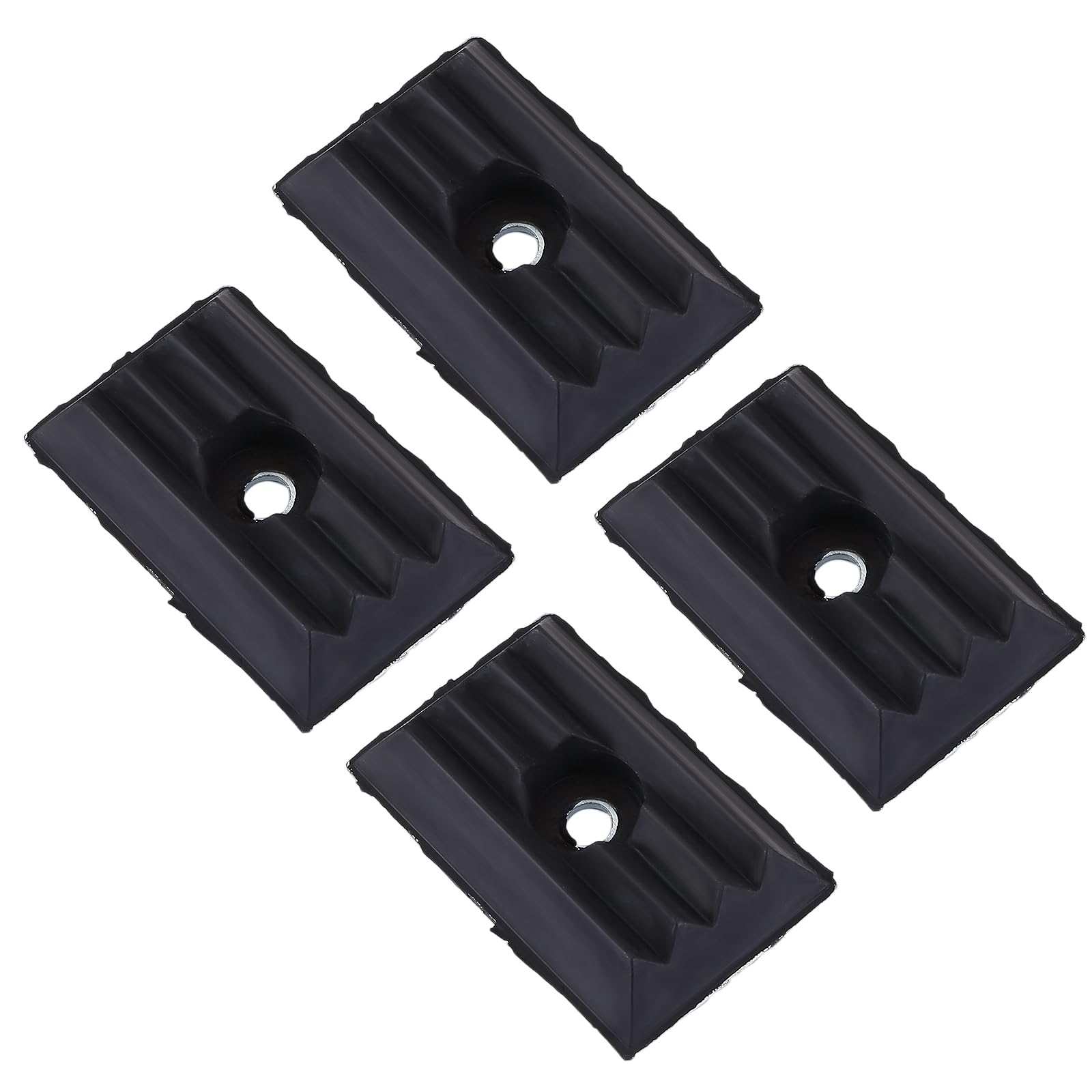 Asudaro 4x Anschlagpuffer Blattfeder Zwischenplatte Gummipuffer Aufhängung für Fiat Ducato Citroen Jumper Boxer Blattfeder Stop Aufhängung Gummi Puffer Auto Gummi Zwischenplatte 1362685080