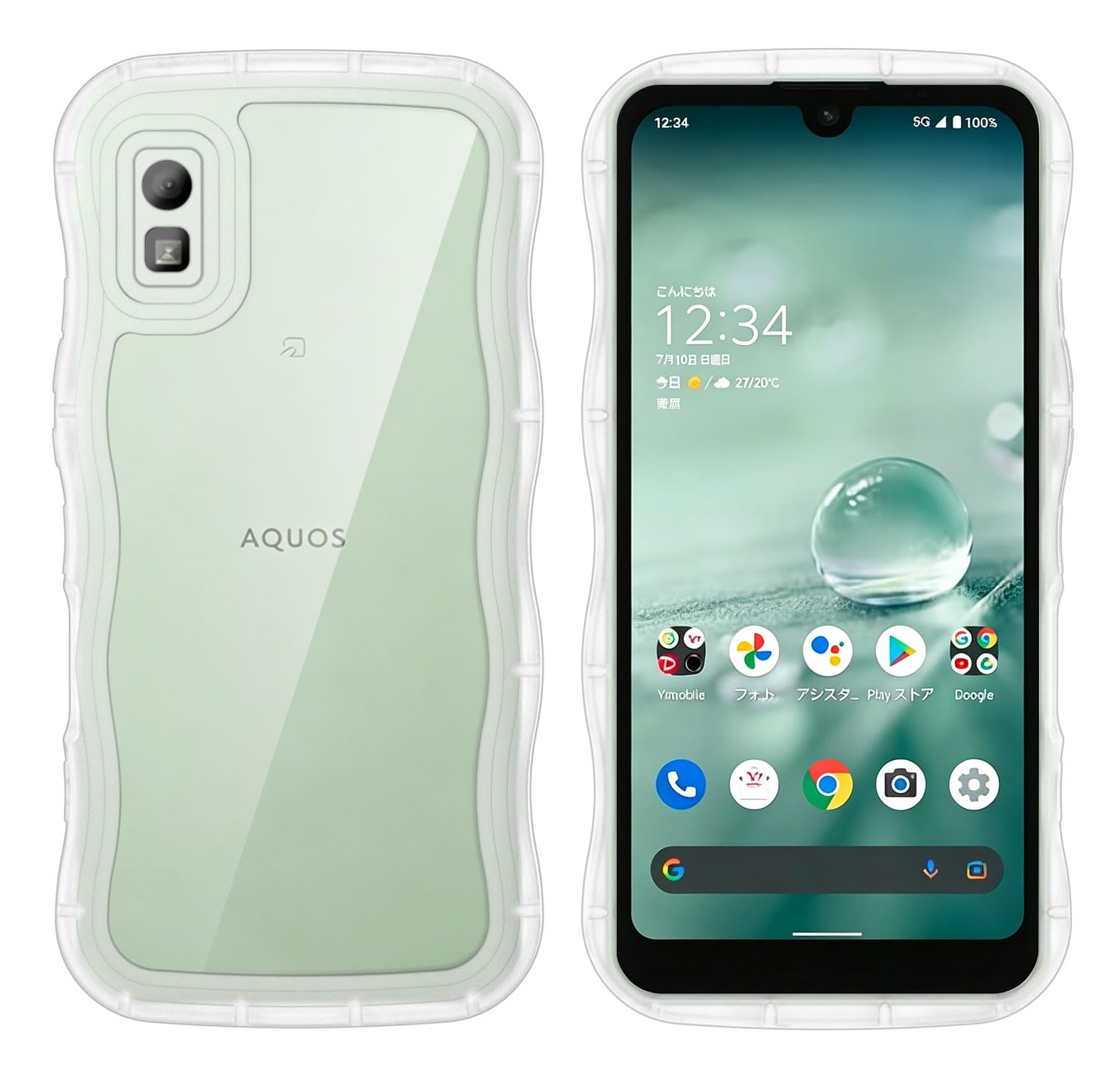 Amazon.co.jp: 【Newnugds】AQUOS wish2/wish ケース 韓国 おしゃれ