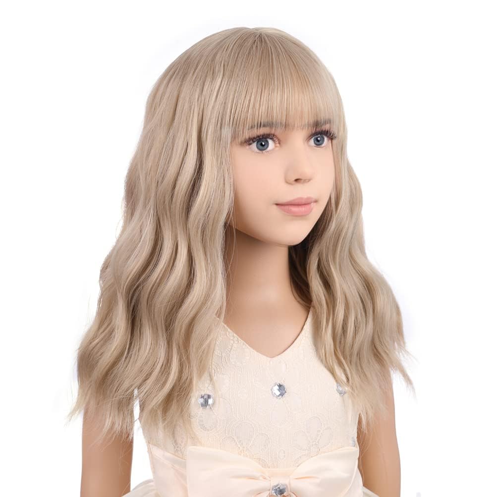 Perruque Enfant Wigs For Kids – Bandeau à Nœud, Fibres Douces, 43-47 Cm, Pour 18 Mois-4 Ans