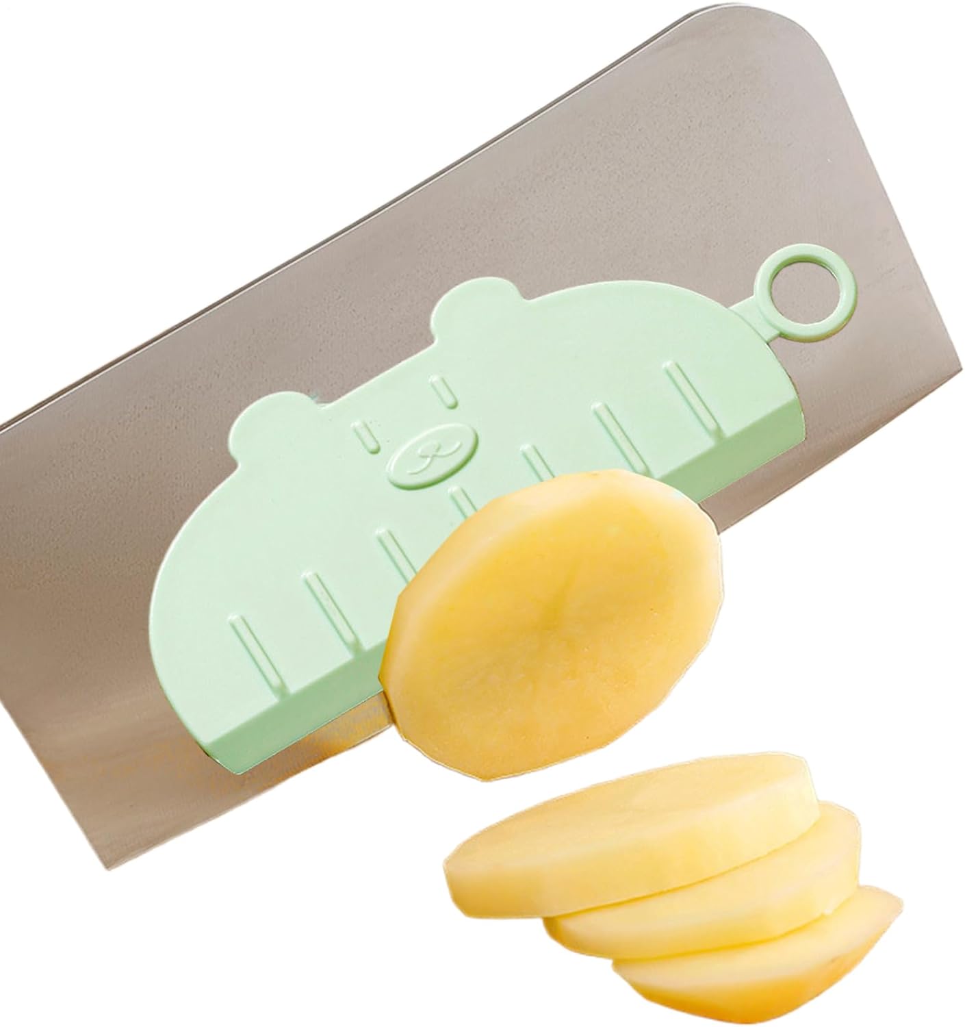 Non Stick Cutting Tool – Kitchen Cutter Magnetic Attachenent Sticker,Food-Grade Artifact Kitchen Accessories Magnetic Cooking Gadgets for Fruit Cucumber Potato