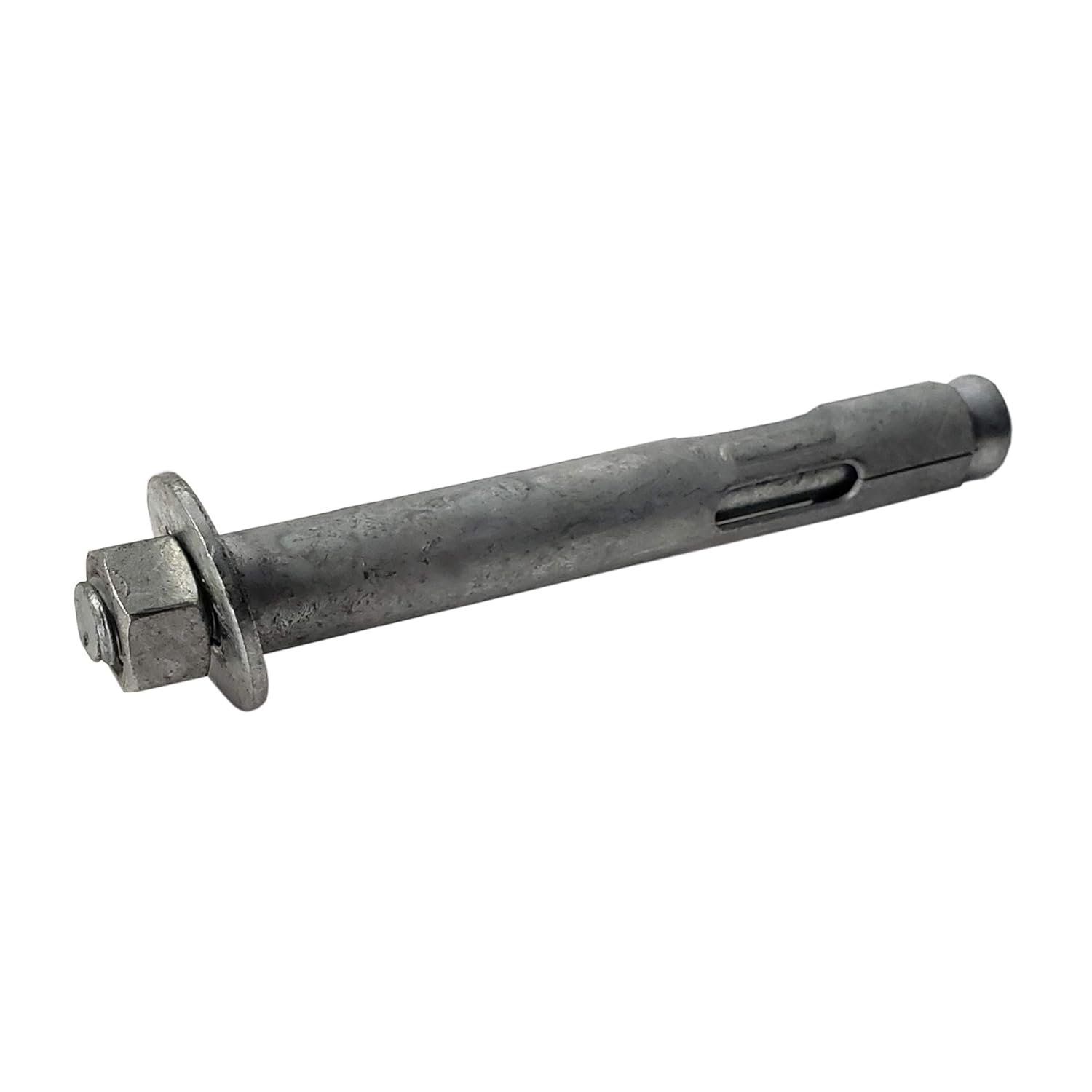 1/2" x 4" Sleeve Anchor Bolt for Concrete, Hot Dip Galvanized Hex Head Expansion Anchor, Heavy Duty Masonry Fastener for Brick, Concrete Block & CMU, Exterior Construction, 20 Pack