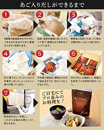 Amazon.co.jp: 北野エース あご入りだし あごだし 8g×25袋入り 出汁