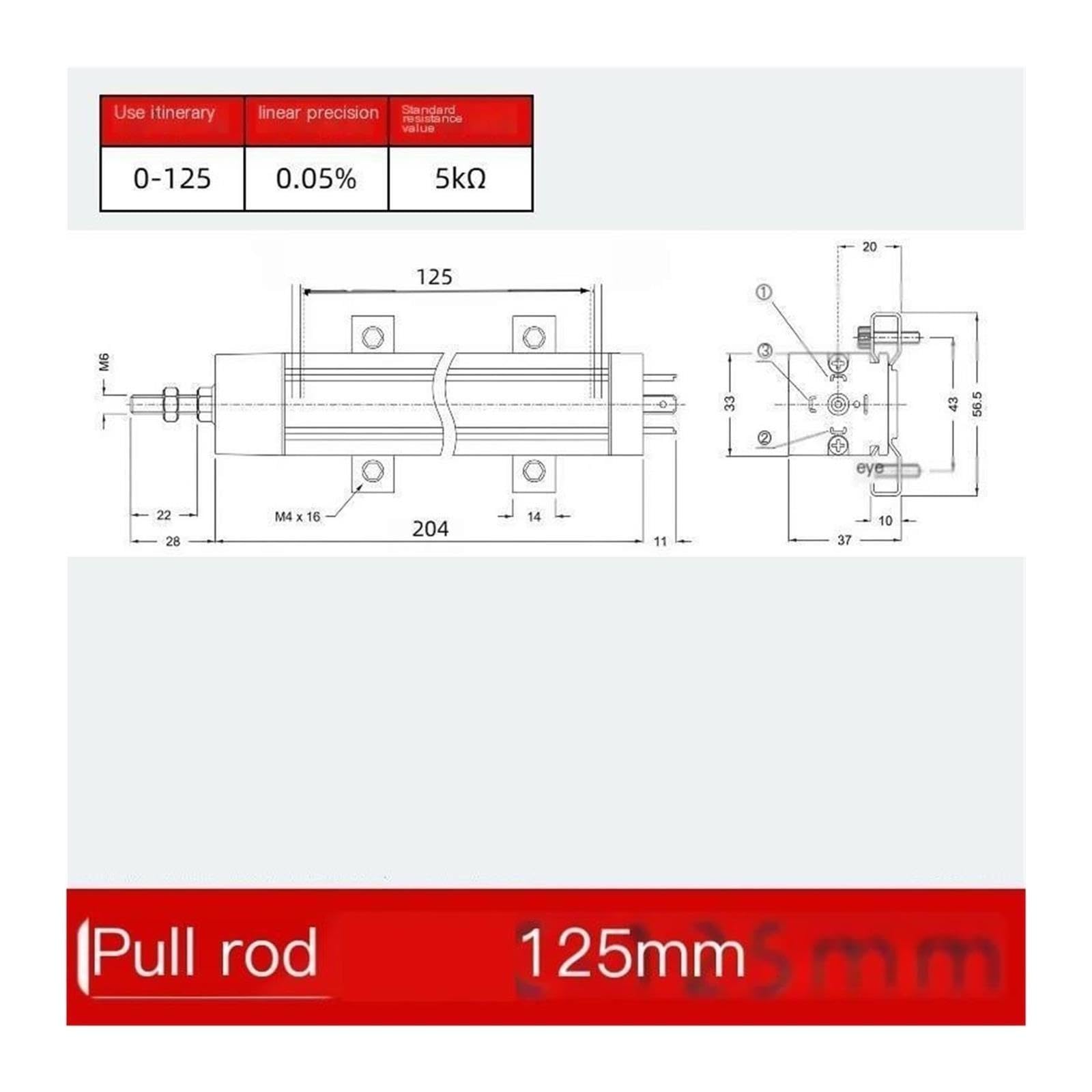 Modulo esterno 0-10V for sensore lineare