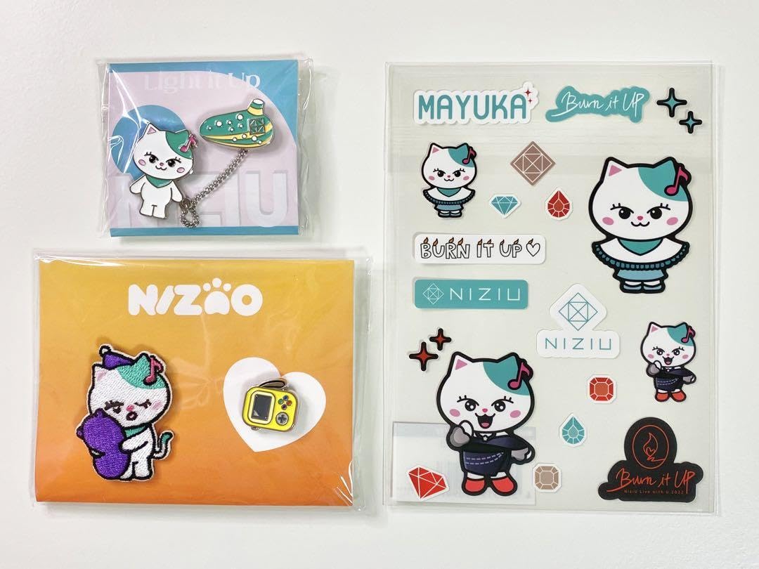 Amazon.co.jp: NiziU MAYAKA Lucat マユカ ルキャ ワッペンバッチ