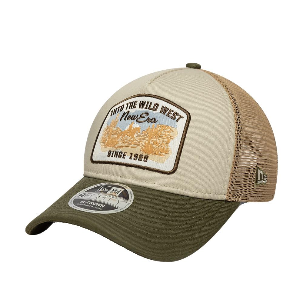 New Era Unisex Green Medium Adult's 9Forty Trucker Baseball Cap Hat