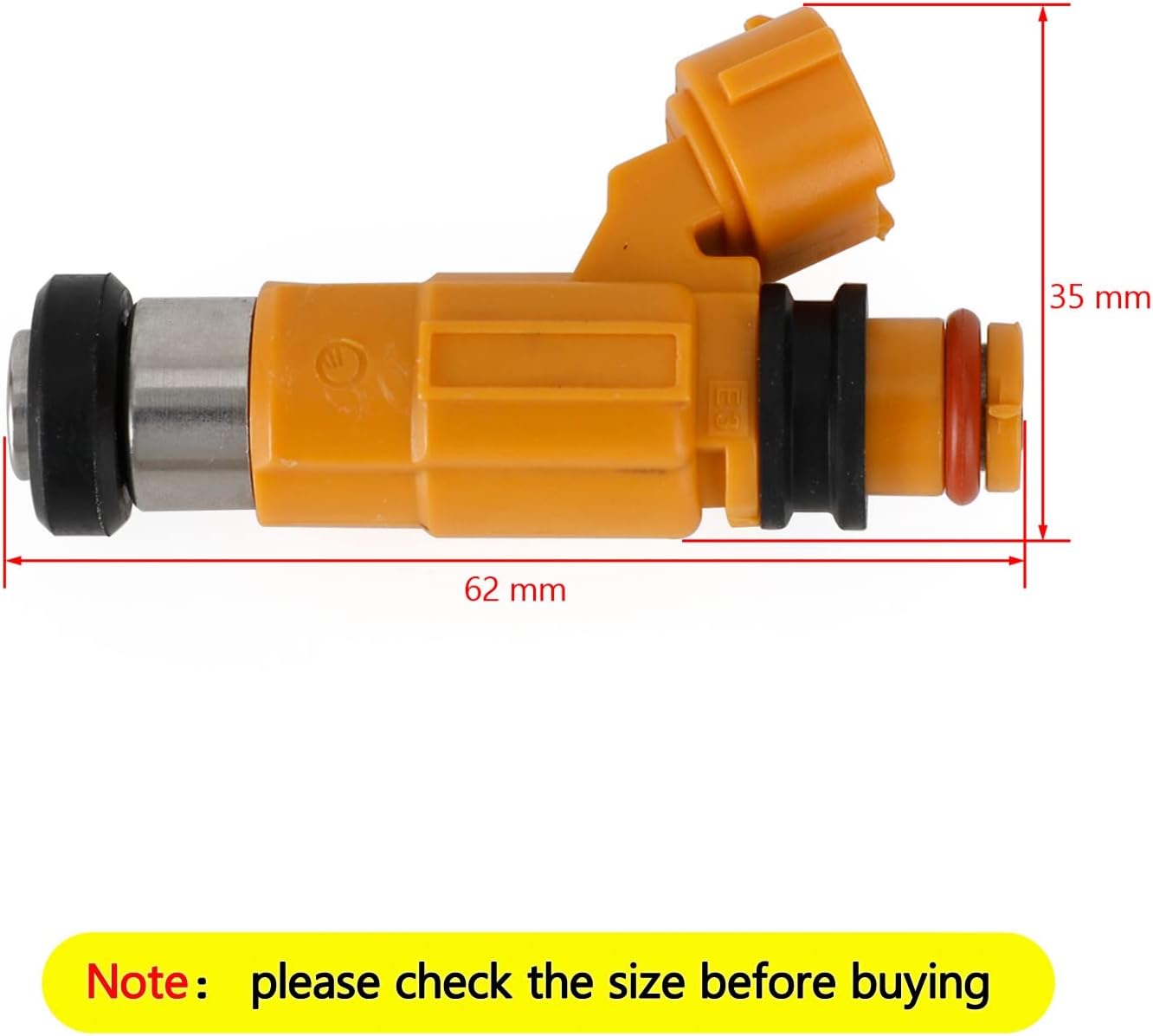 Areyourshop Fuel Injectors 49033-1057，INP-786 for KAWASAKI Vulcan 1500 Classic 2005-2008, Vulcan 1600 Mean Streak 2004-2008, Vulcan 1500 Nomad Fi 2000-2004