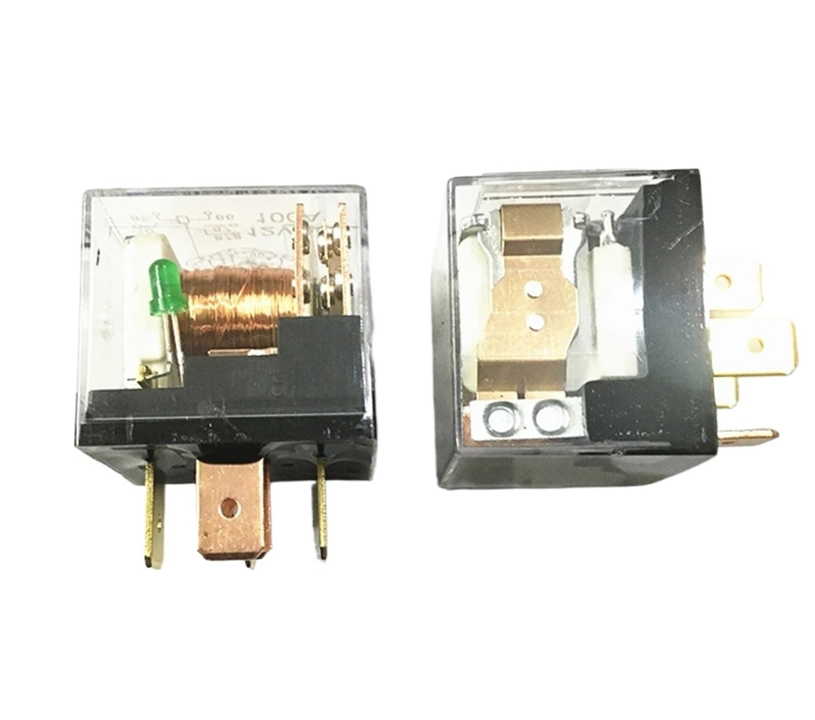 Relé 12V 5 pines impermeable contra sulfatación para instalación eléctrica de coche