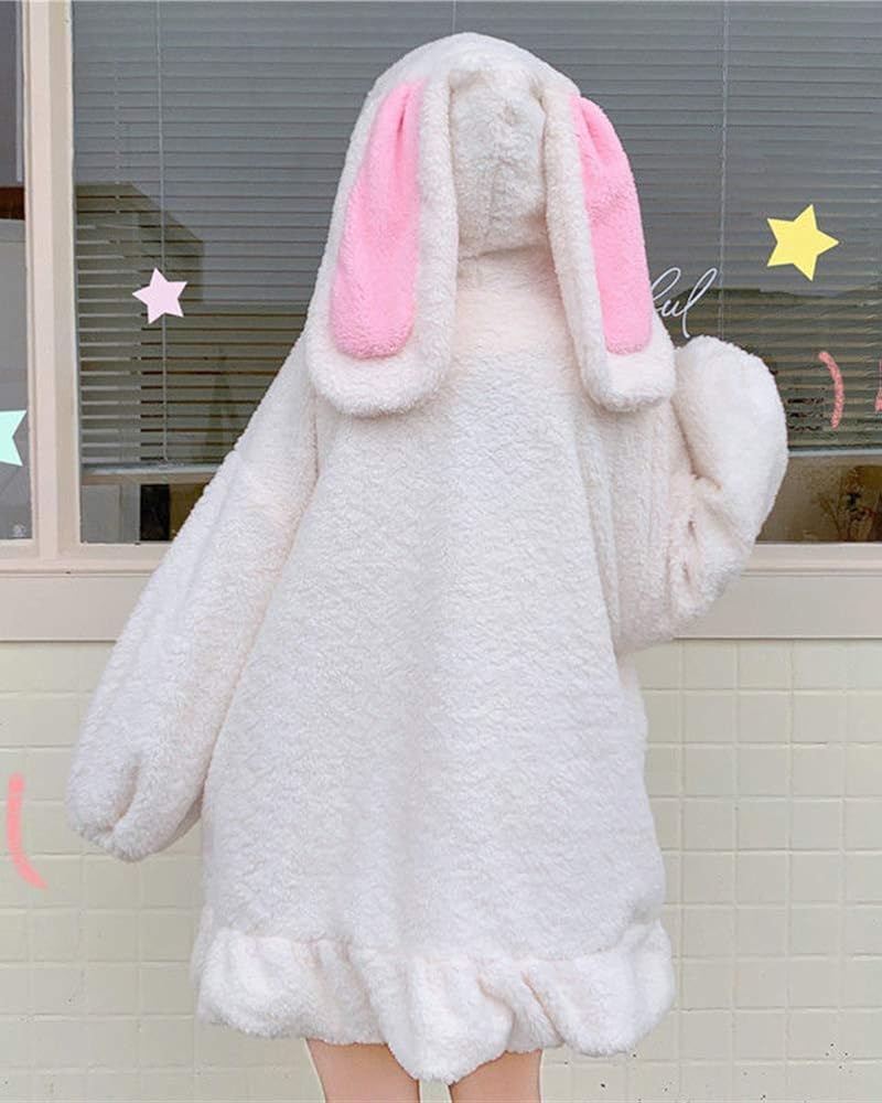 Bunny jacket fluffy Clearance