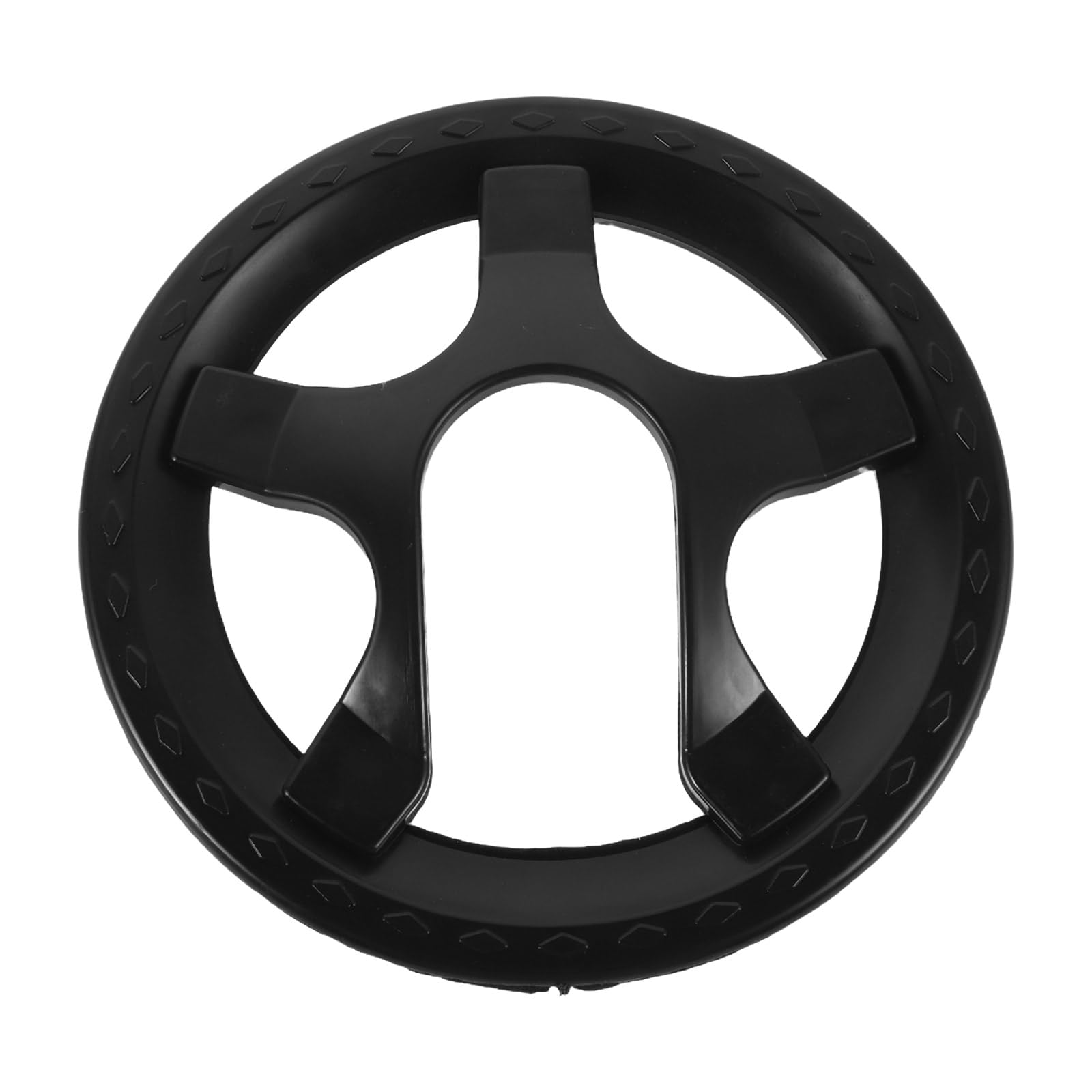 ULDIGI Boys and Girls Bike Chain Guard Bicycle Chainring Guard Universal 5-hole 36 Teeth Plastic Crankset Protector Mountain Bikes Easy Installation Black