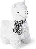 Vista 1 de Elements Tope de puerta de tela con peso de llama blanca de 5.91 x 11.22 x 10.43 pulgadas