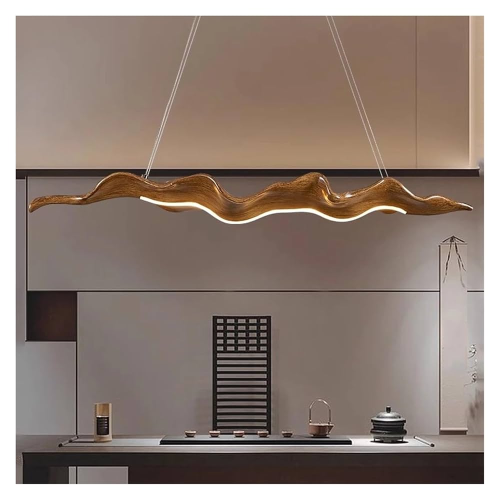 Amazon.com: INTRIXX Modern LED Pendant Light Wooden Design