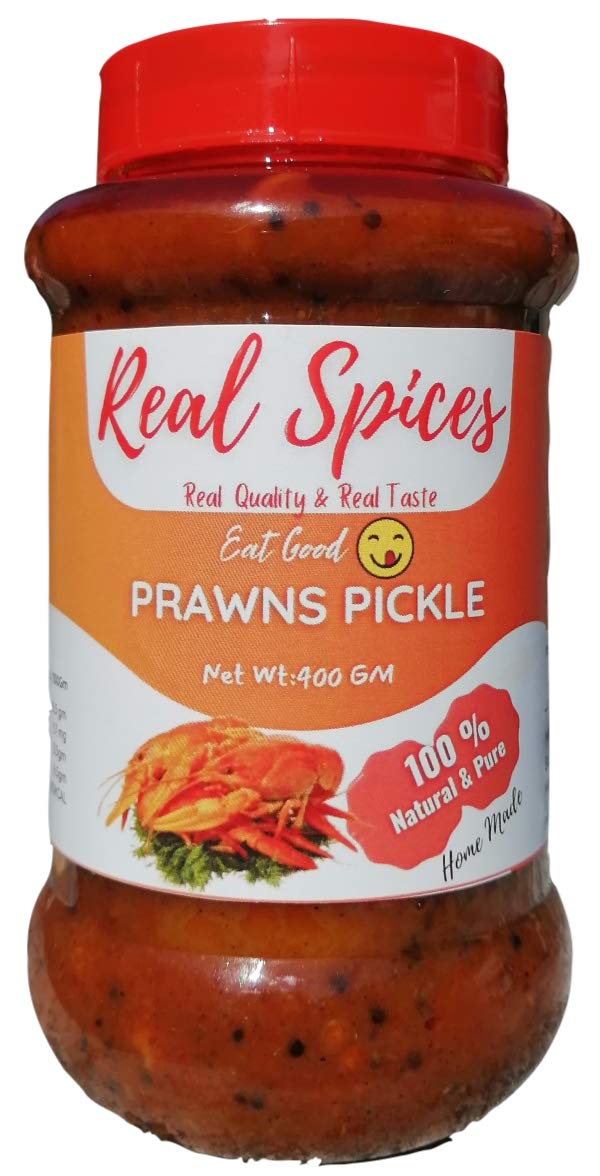 Real Spices Home Made Prawn Pickle 400 Grams / Rs 430 (B08SNP5JM7) Amazon Price History, Amazon Price Tracker