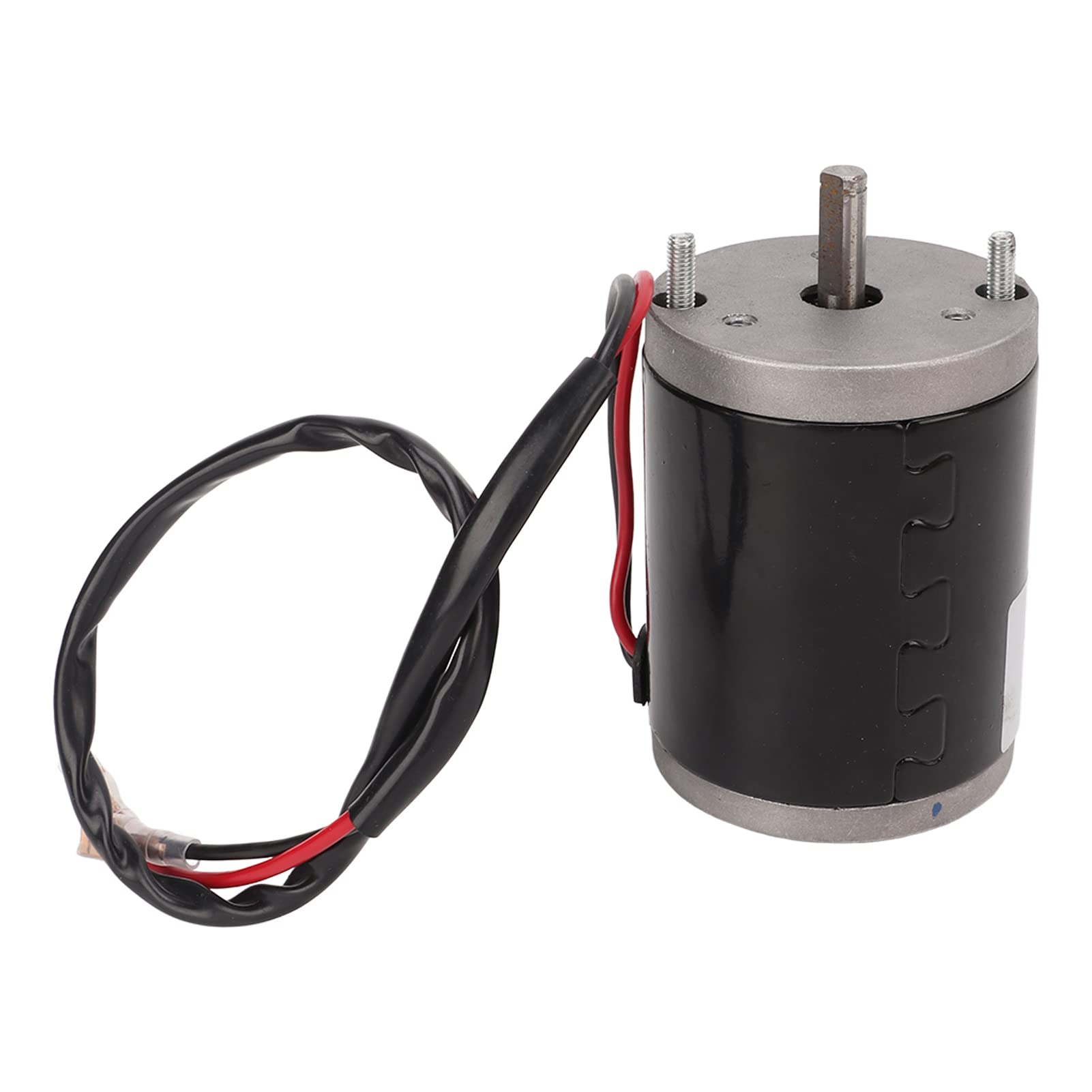BuyWeek Motore Spazzolato, 12V 120W 5000 RPM Scooter Motor in Alluminio Mini Motore a Spazzola con Albero a D