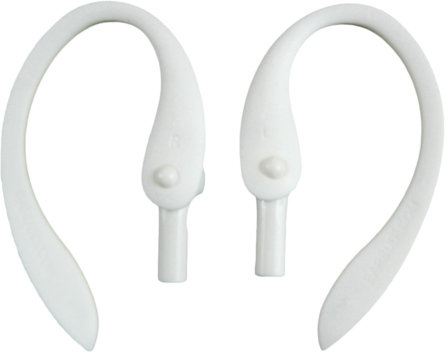 FLEX - Clips on and off Your Apple iPhone wired EarPods | Bends for Amazing Custom Hold on your Ear | Designed for your wired EarPods that come free with the latest iPhone models | (White)