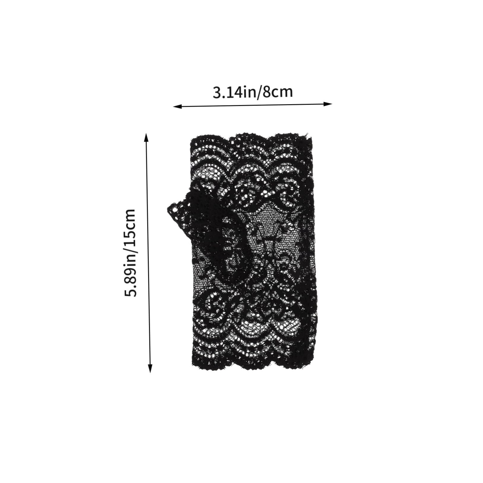Beavorty Guantes De Protección Solar con Encaje para Mujeres De Mangas para Actividades Al Aire