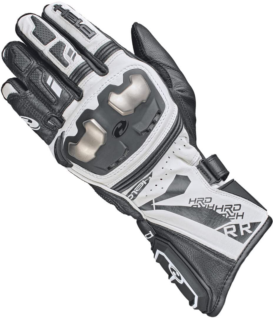 Held Akira RR Motorradhandschuh lang – Leder – Touchscreen – Schwarz