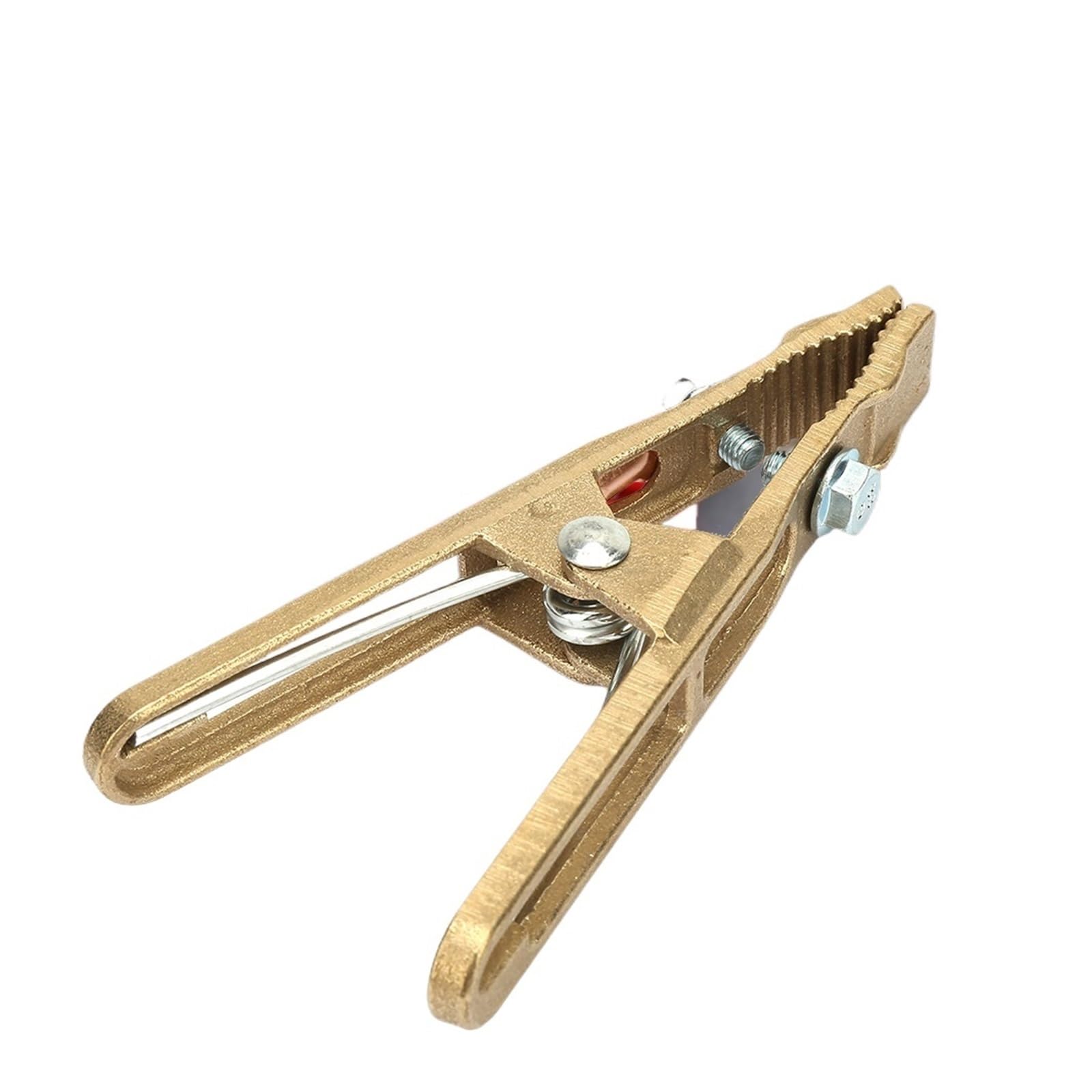Pinza Soldadura Abrazadera de tierra 300/500A, Material de latón, soldadura a tierra en forma de A, 1 ud. | 500A