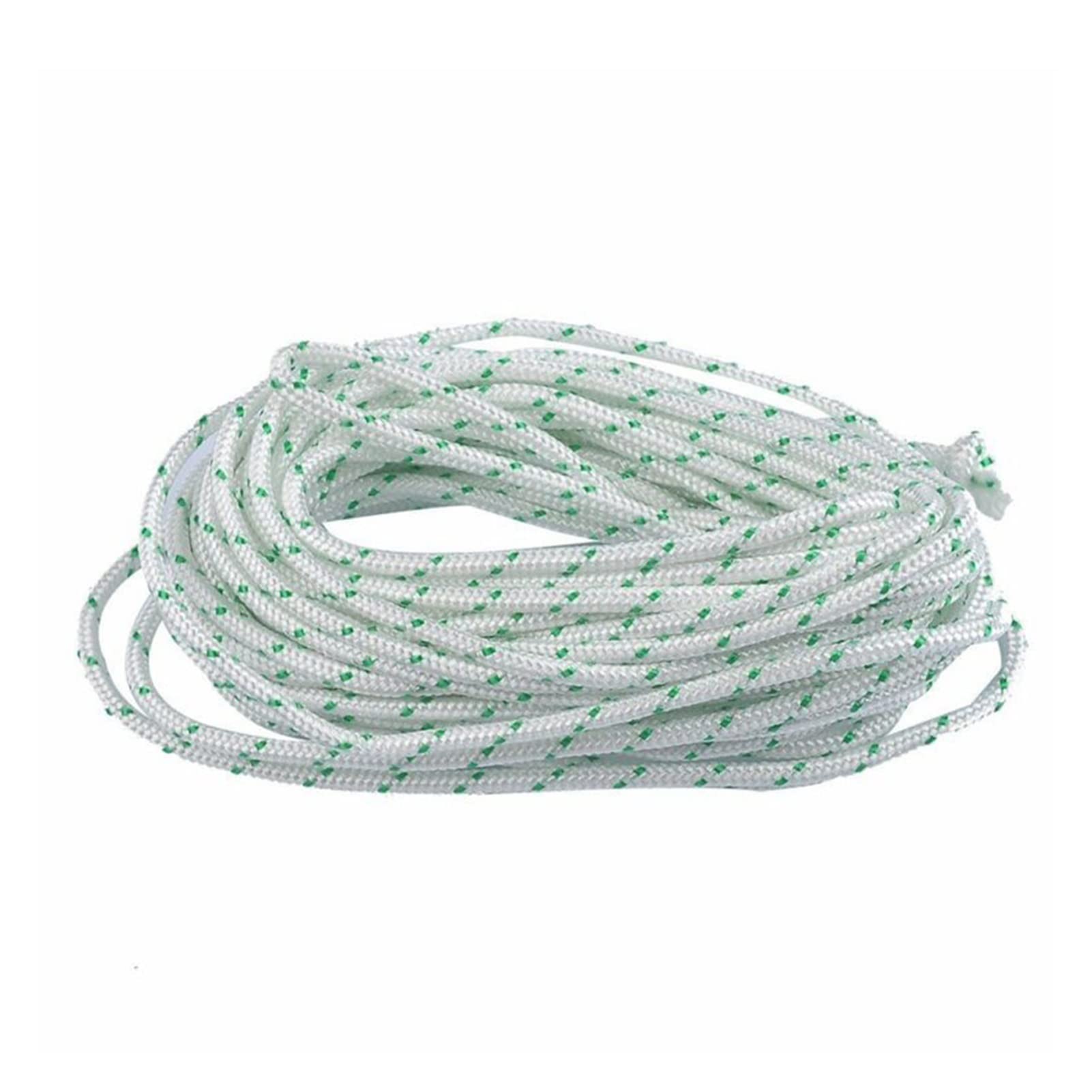 ZZZYW 2 cuerdas de arranque de retroceso de 4 m, para motosierras, cortacésped, motor de 4 mm de diámetro (tamaño 4 M)