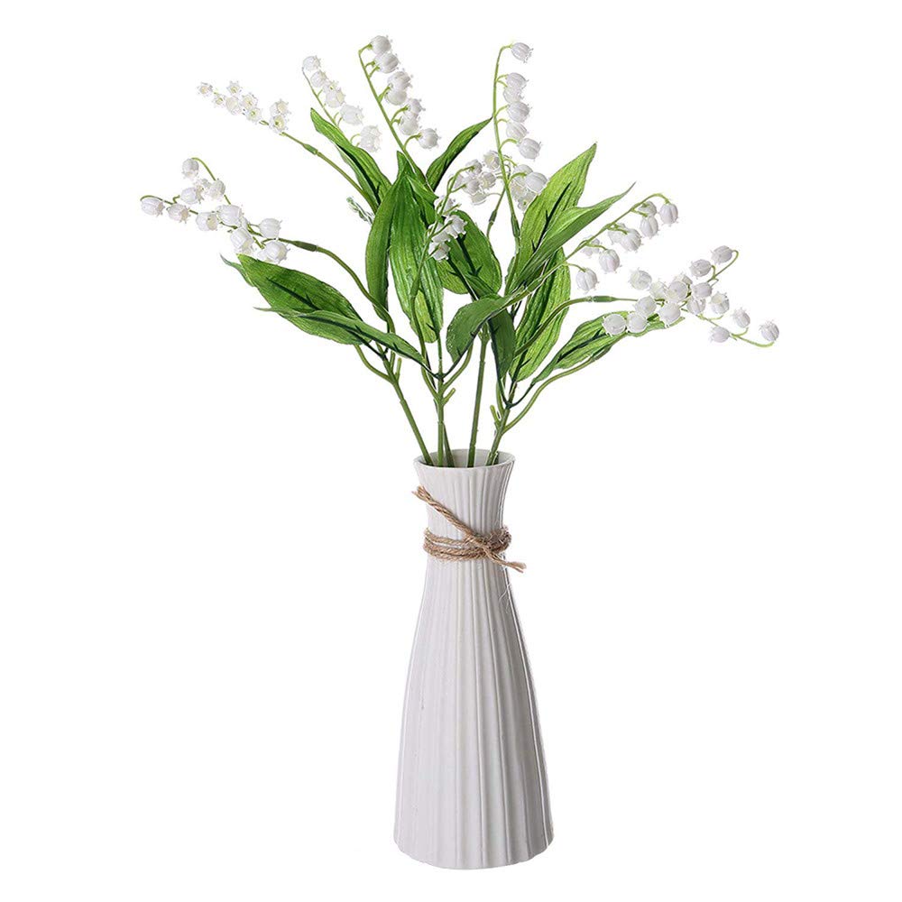 Fiore Artificiale Mini Artificiale Campana Fiore Orchidea Ramo Plastica Fiori Finti Piante Acquatiche Festa A Casa Decorazione di Cerimonia Nuziale Fiori Cinque Copie