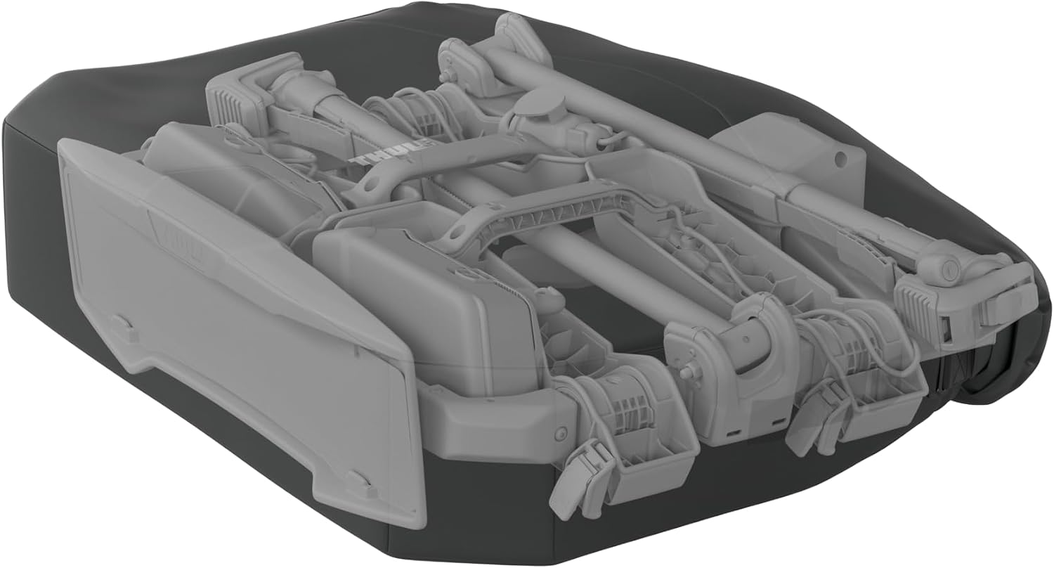 Thule Storage Bag Outpace 2 & 3 Bike Hitch Bike Racks, EVA Foam Padding, Roll-top Closure, Easy to Carry image 3