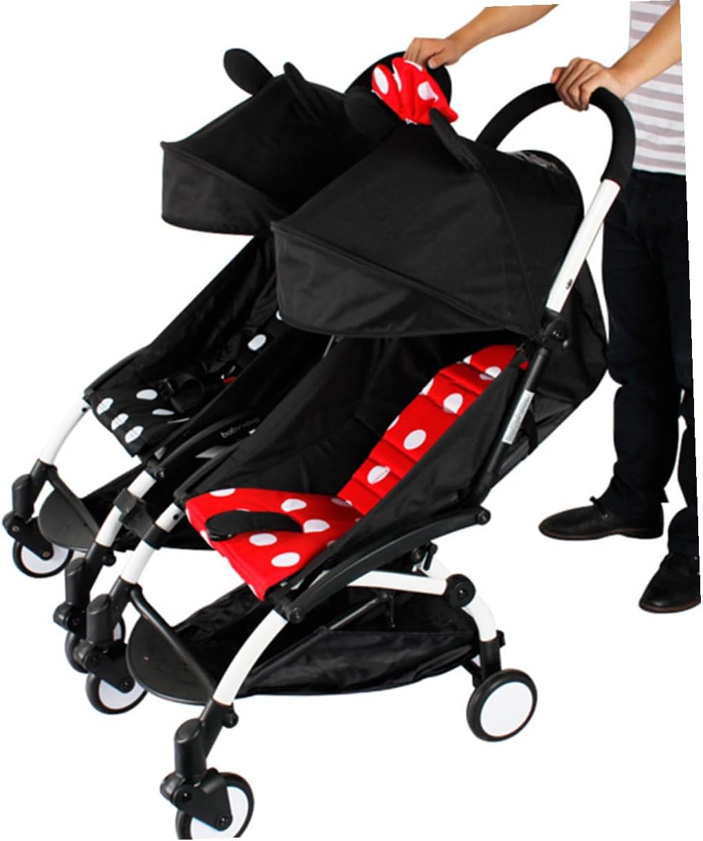 3Pcs Adjustable Stroller Connectors for Twin Boy Girl Outdoor Pram Joiners Easy Twin Stroller Connection for Family Outings and Walking