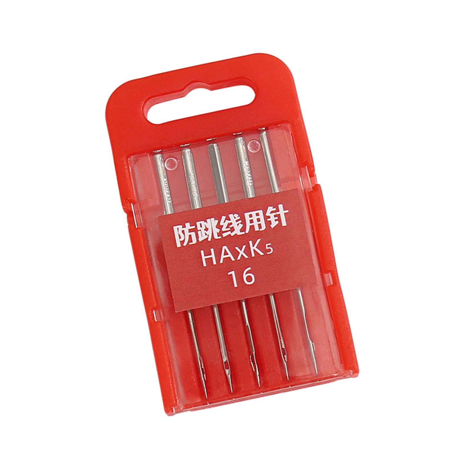 Tsophreniq 25Pcs Domestic Sewing Machine Needle Anti Skip Regular Point Machine Needle Easy Installation for Clothing Tailoring Overlock