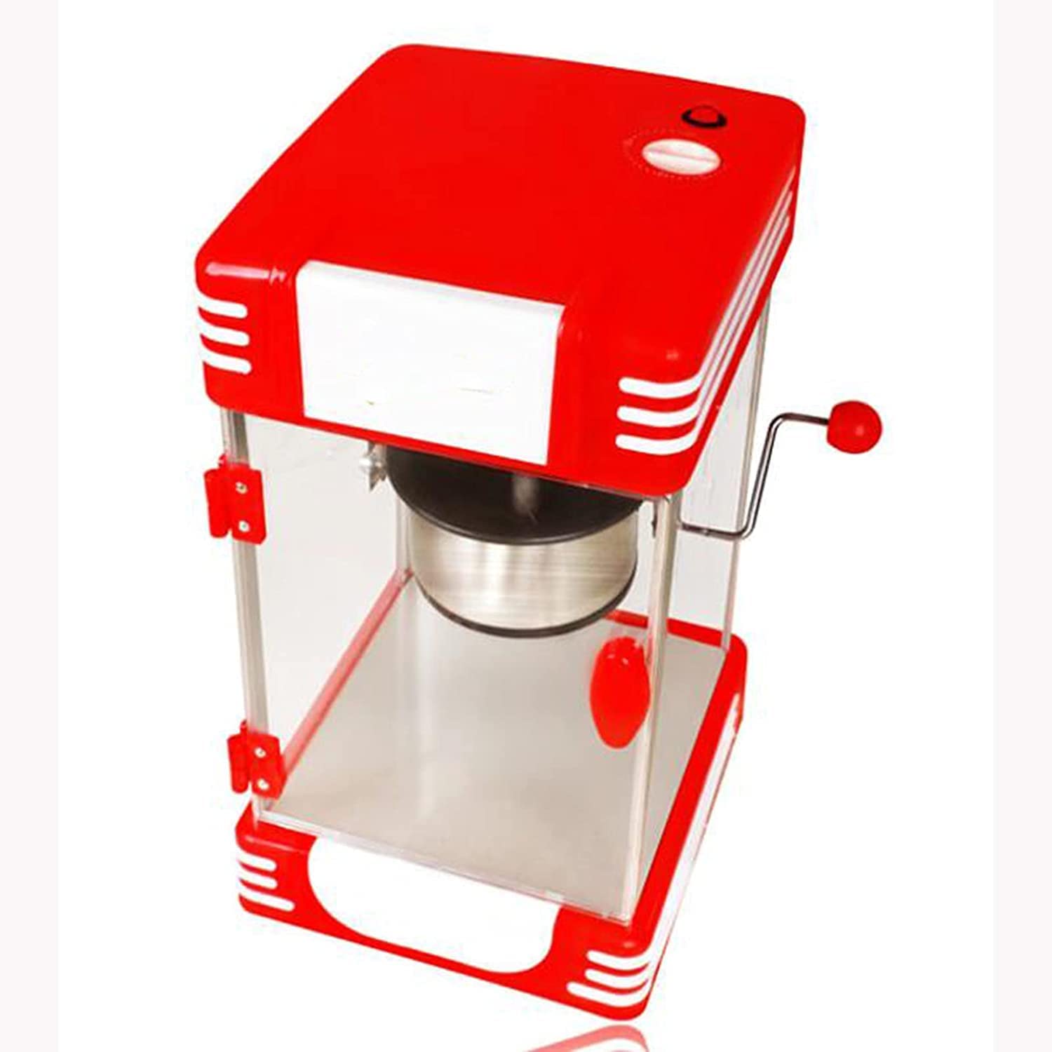 Máquina de Palomitas de maíz, diseño Retro de los años 50 para el hogar/Comercial, Tiempo de Calentamiento Corto, Olla de Acero Inoxidable, para Fiestas, Cine, Bricolaje, gastronómico