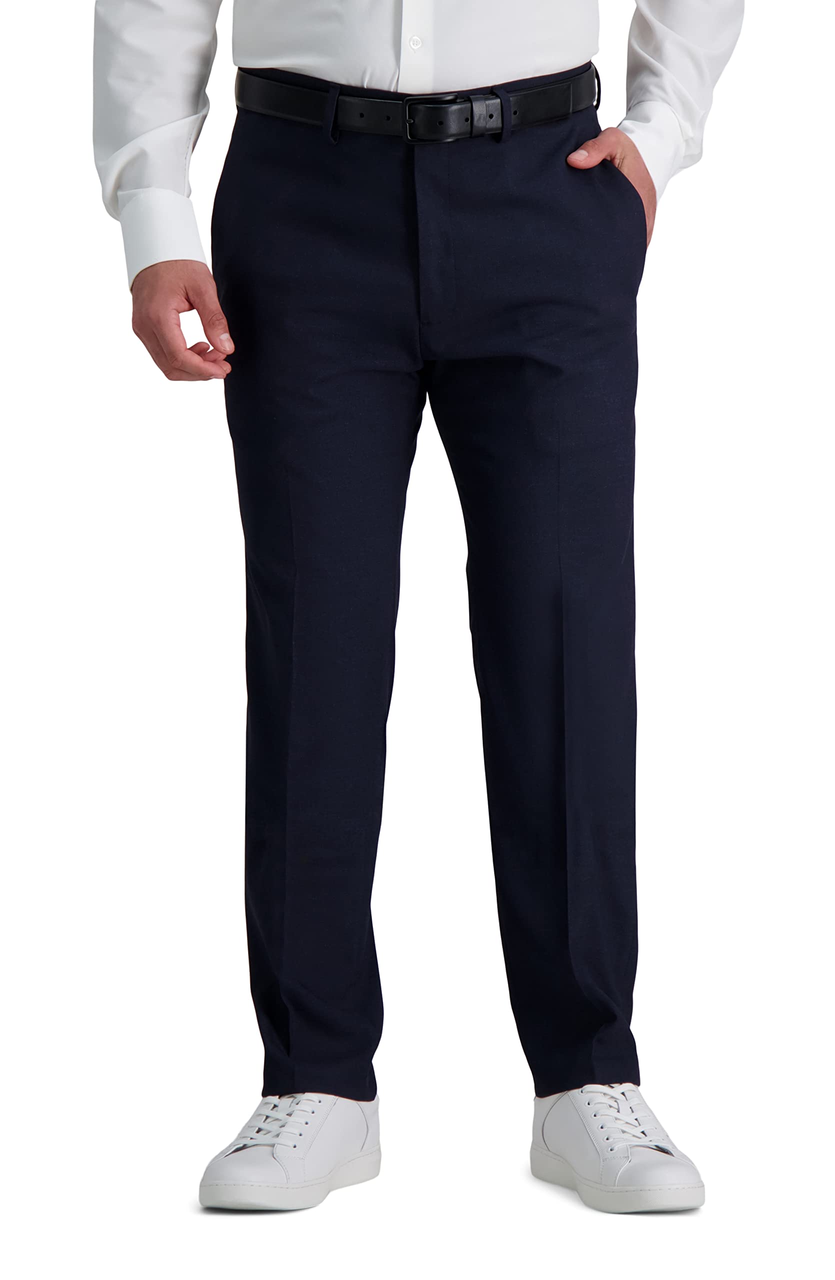 Kenneth Cole Reaction Mens Solid Performance Slim Fit Dress Pant