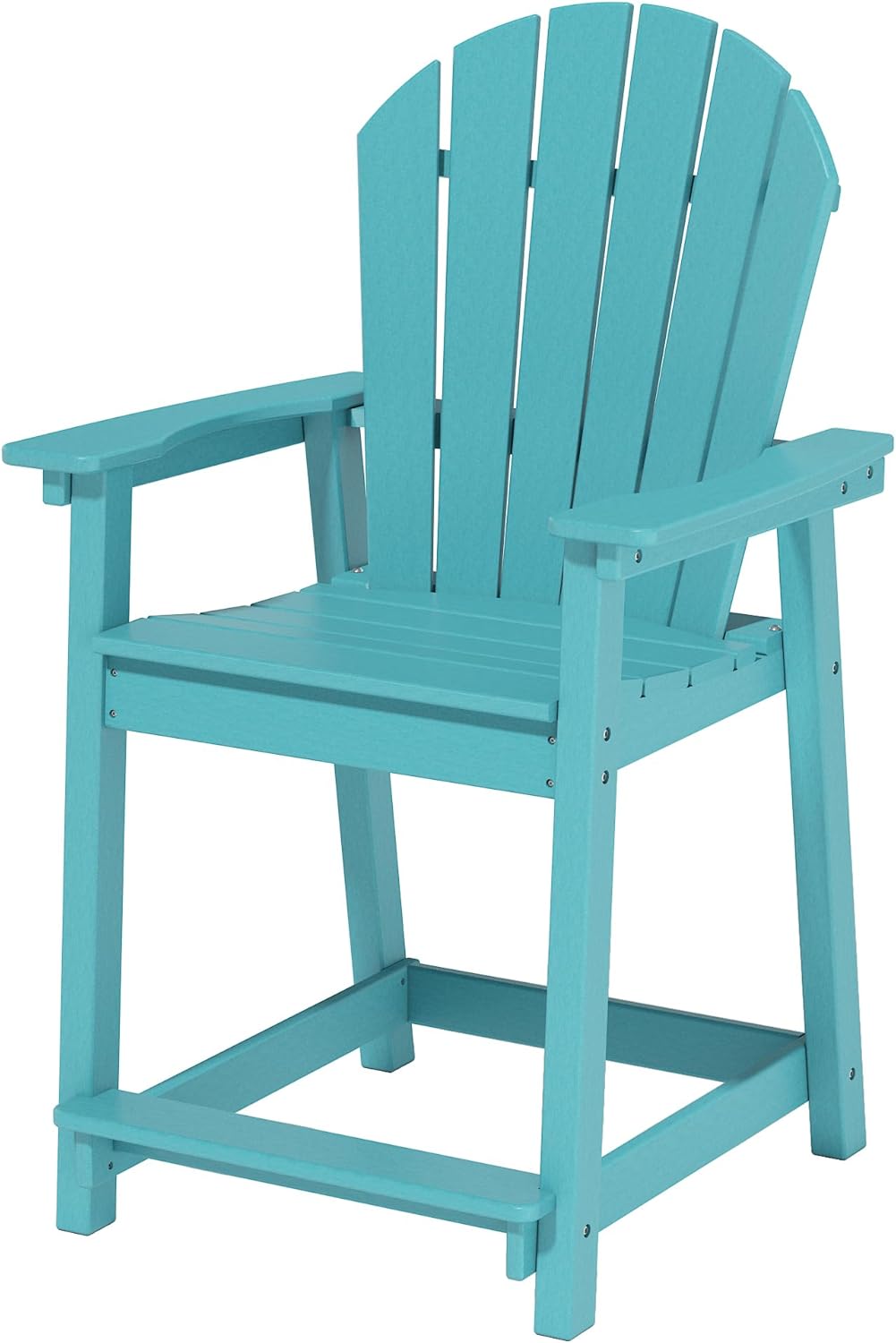 OTSUN Adirondack Chair, Large Lawn Chair, Outdoor Chair with Durability and Weather Resistance, HDPE Patio Chair for Yard, Porch, Garden, Deck, Swimming Pool