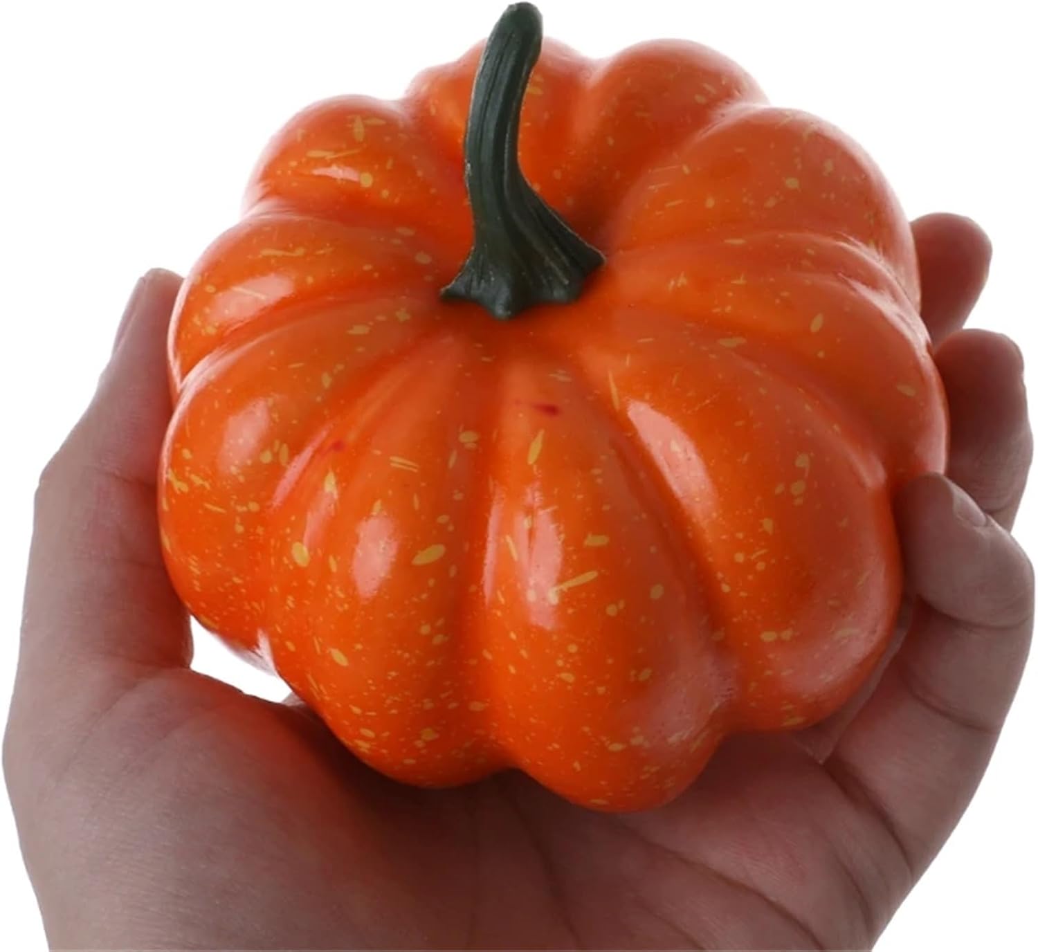 Artificial Pumpkins 6Pcs Lifelike Halloween Artificial Pumpkin Fake Fruit Vegetable Home Party Decor