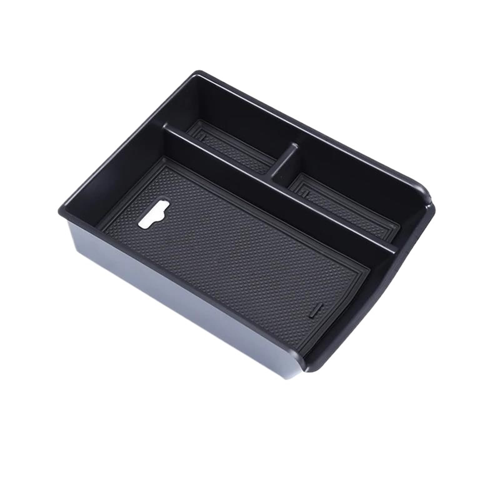 PIBMKVKHIK For BYD Song Plus Champion 2024 2023 Accessories Center Console Armrest Box Storage Car Interior Armrest Organiser Tray(Black pad Box)