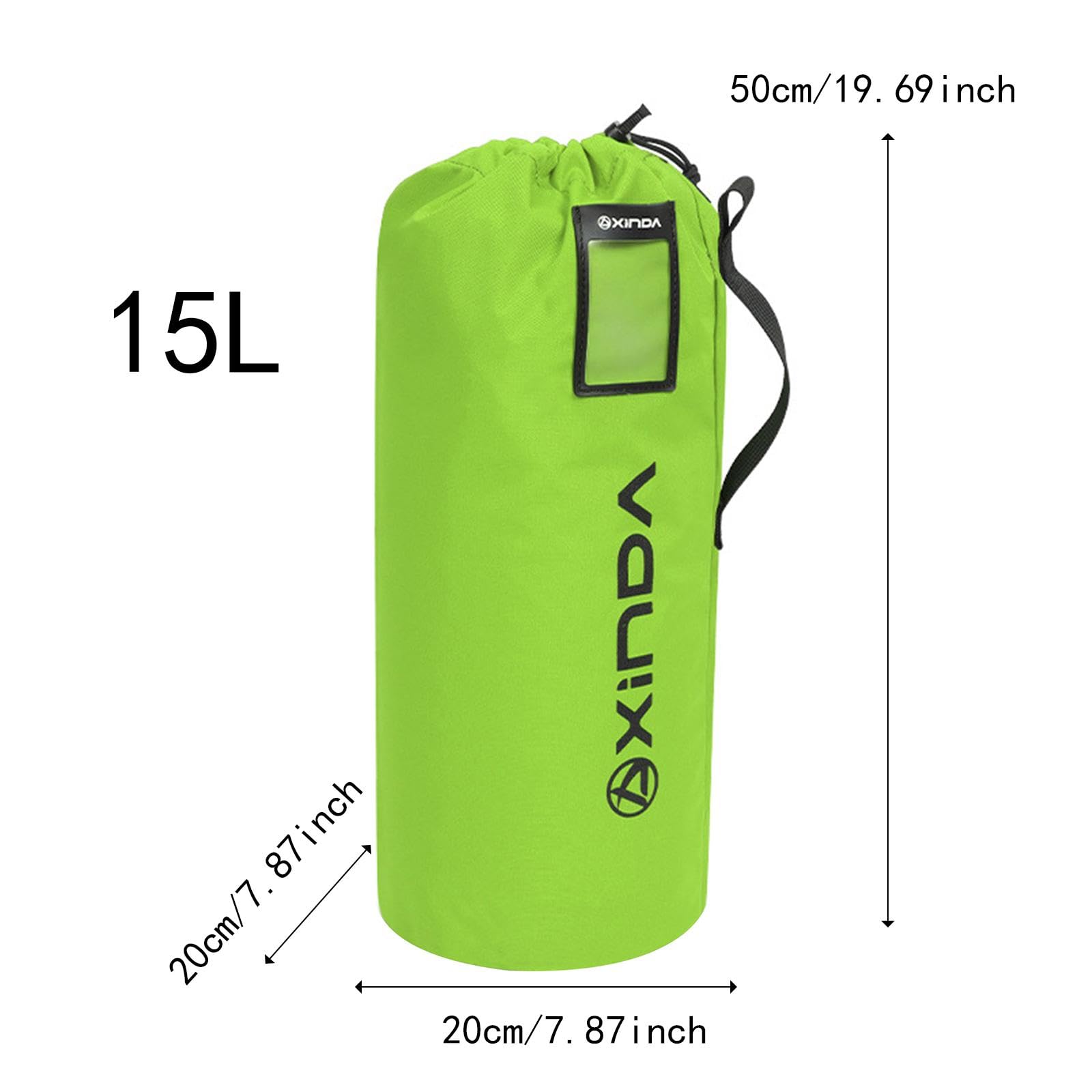 F Fityle Borsa Porta Corda per Arrampicata su Roccia, Pratica E Impermeabile, per Lavoro, Alpinismo, Speleologia, Accessori, Borsa da Lancio, Chiusura con
