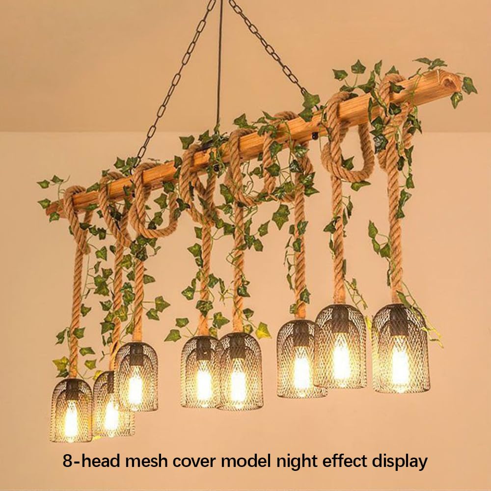 American Country Ristorante Ciondolo Luce Retrò Creatività Musica Ristorante Cassa Contatore Bar Caffè Latte Tè Negozio Abbigliamento Negozio Pianta Ciondolo Luce Lampadario (A 8 luci)