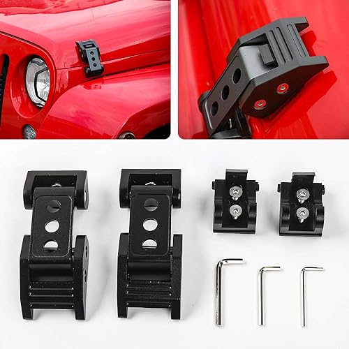 CheroCar - Asas de agarre para Jeep Wrangler JK UnlimitedRubiconSahara 1987-2017